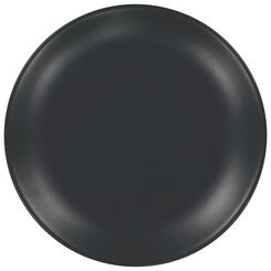 assiette plate - 26 cm - Amsterdam - gris mat - 9602005 - HEMA