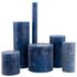 bougies rustiques blauw blauw - 1000032606 - HEMA