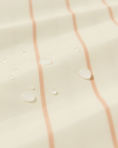 nappe 240x140cm hydrofuge rayures cr&egrave;me - 41800177 - HEMA