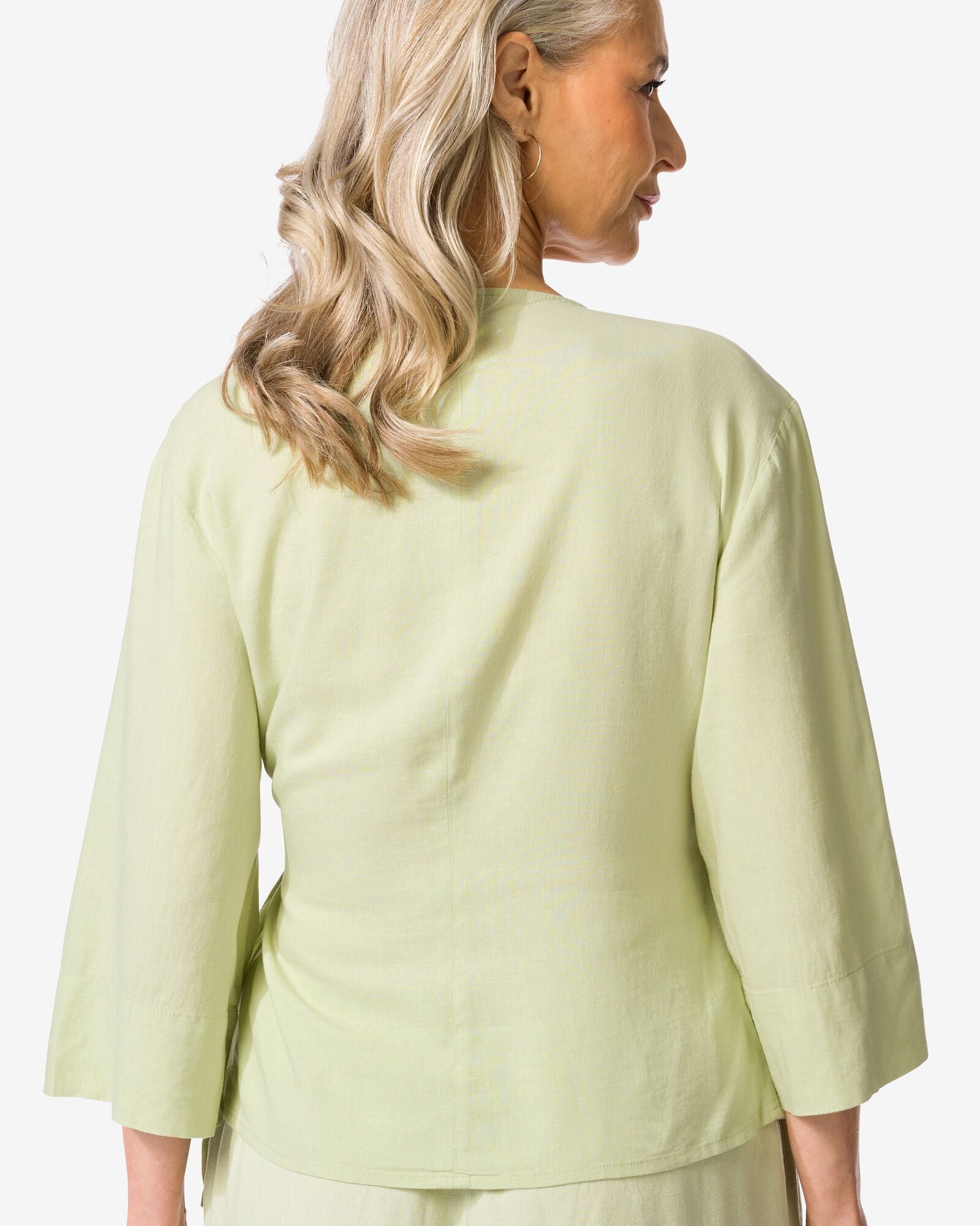 chemisier femme Dawn vert clair vert clair - 36210880LIGHTGREEN - HEMA