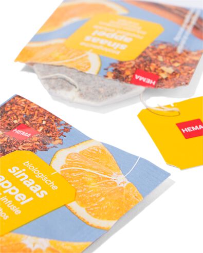 20 sachets d&rsquo;infusion biologique rooibos orange - 17190304 - HEMA