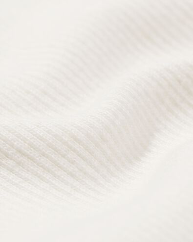 dames singlet Anouk met ribbels wit wit - 1000031338 - HEMA