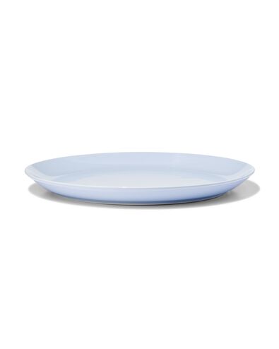 assiette plate &Oslash;26cm - new bone bleu - vaisselle d&eacute;pareill&eacute;e - 9650012 - HEMA