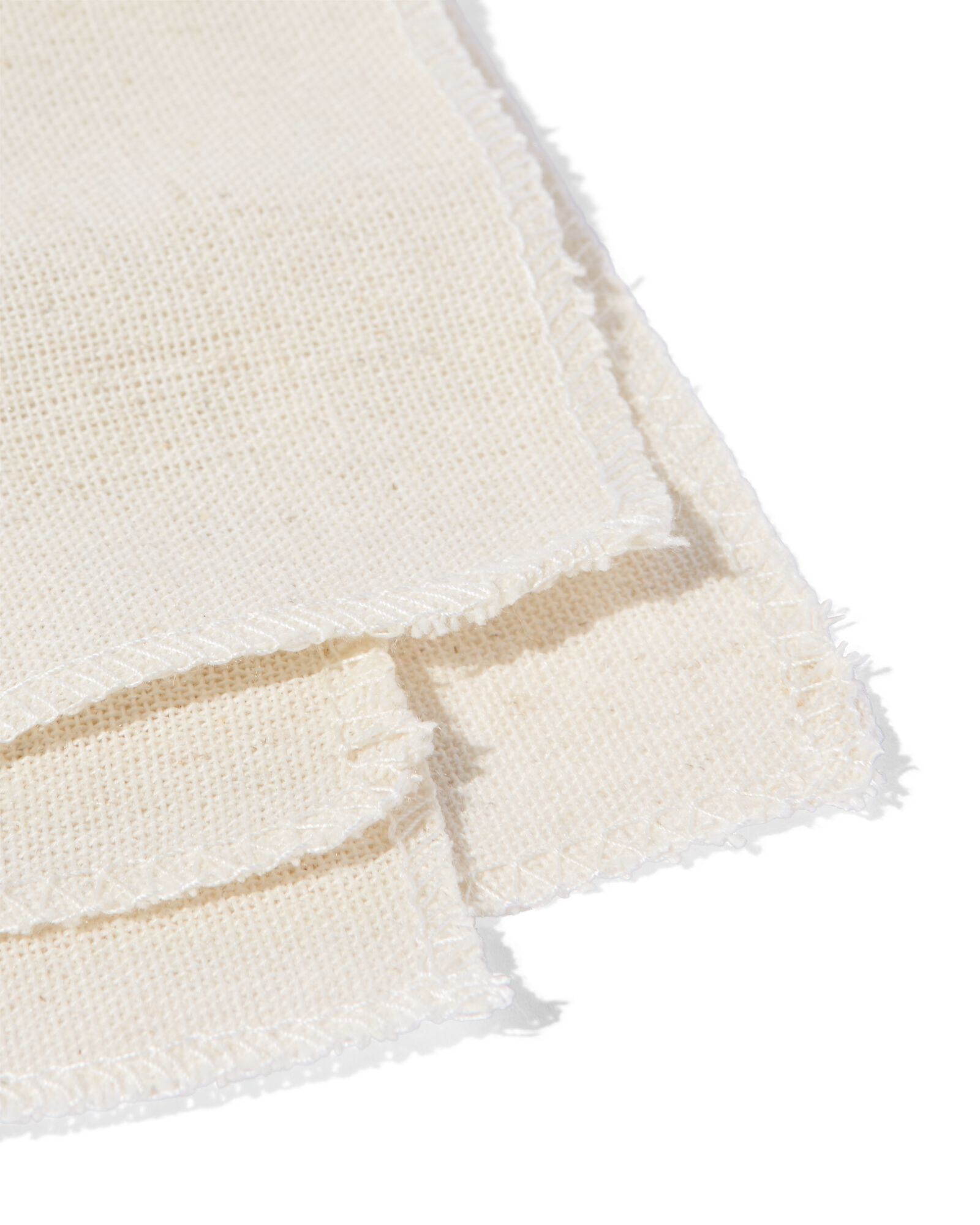 2 pi&egrave;ces de tissu &agrave; broder en lin - 60760070 - HEMA