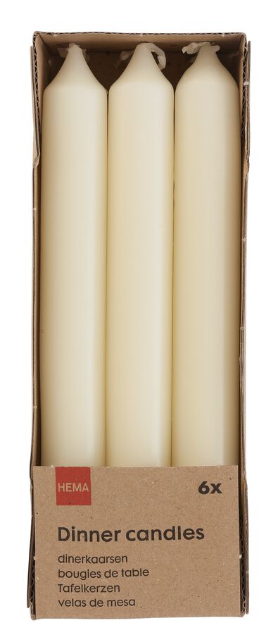 bougies ivoire - 1000015679 - HEMA