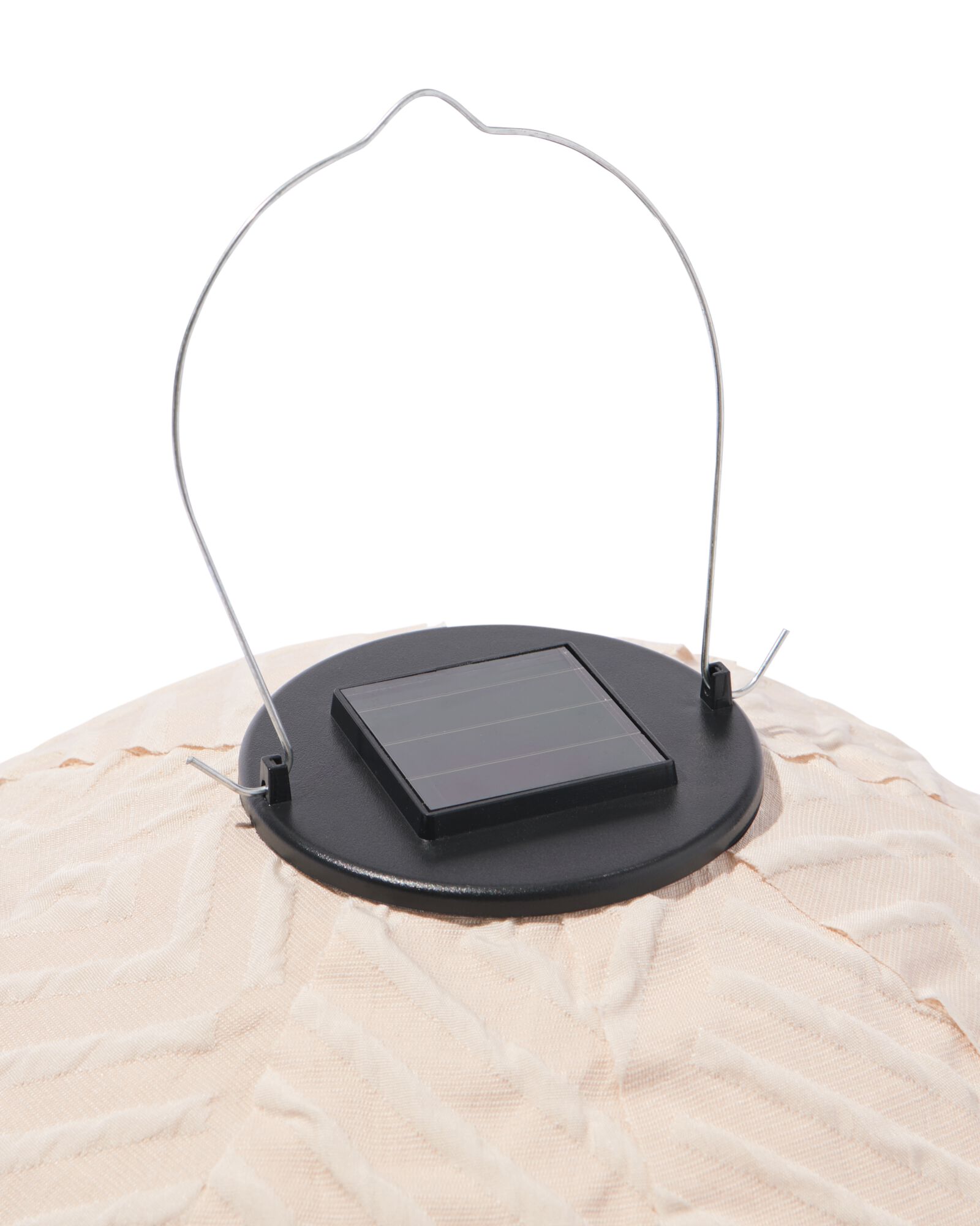 Solarbetriebene Gartenlaterne, ⌀ 28 &times; 21,5 cm, Struktur - 41800431 - HEMA