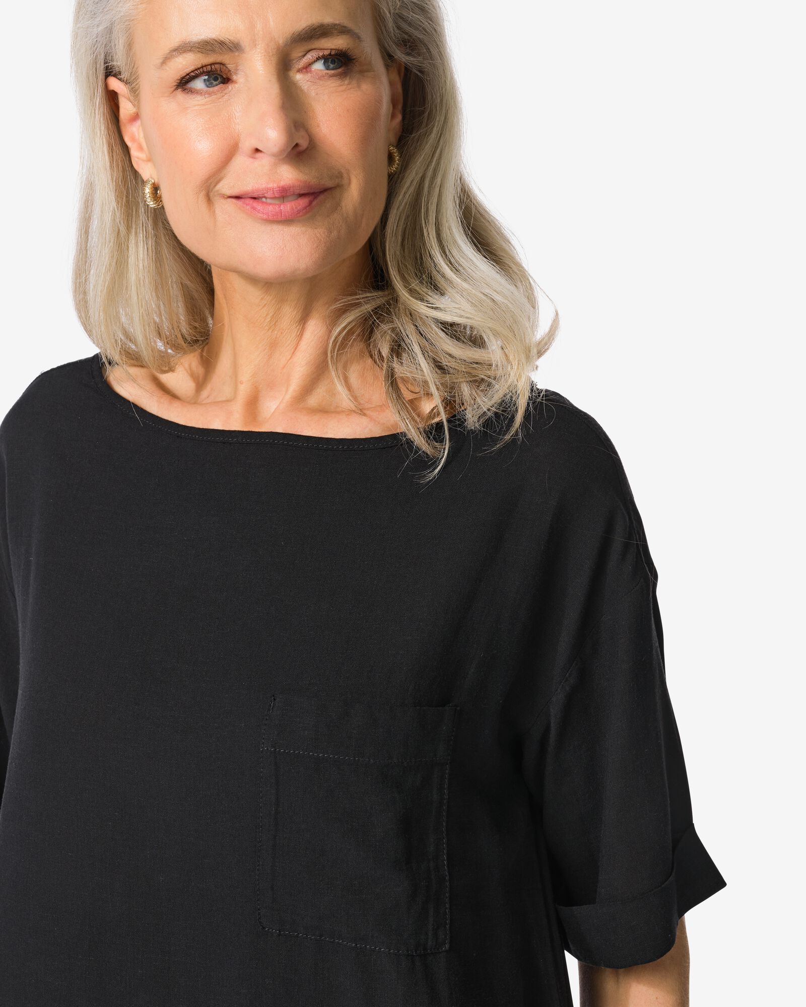 Damenkleid Tony  schwarz - 36200885BLACK - HEMA