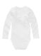 Zwei Bodys - Bio-Baumwollstretch weiß weiß - 1000005204 - HEMA