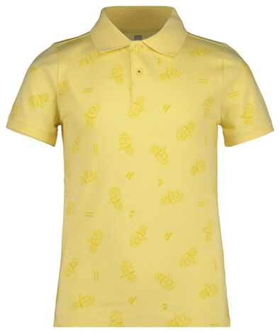 polo enfant jaune jaune - 1000018905 - HEMA