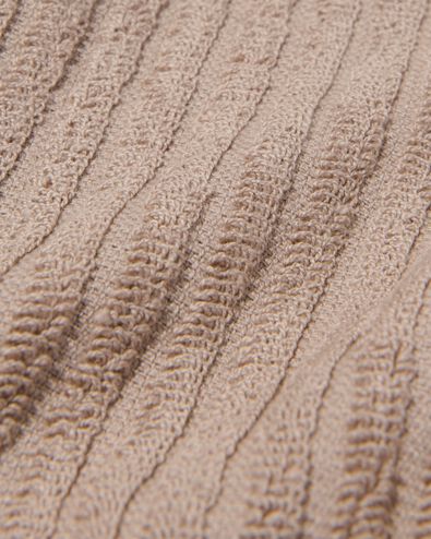 3 lavettes 30x30 coton marron - 5410115 - HEMA