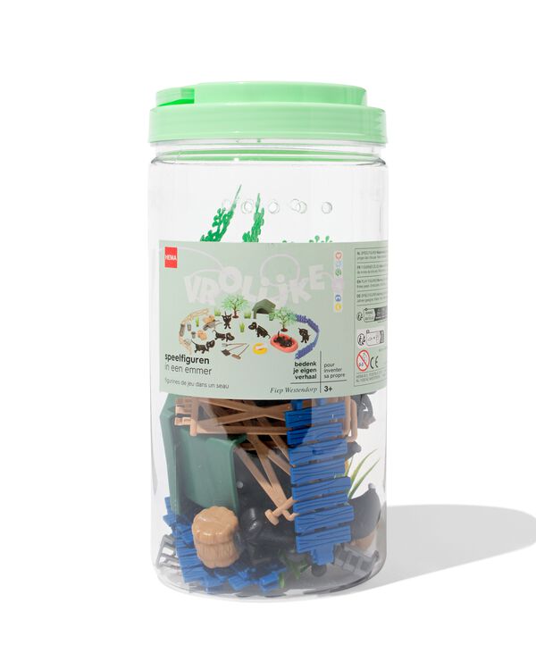 Takkie und Siepie, Spielfiguren im Eimer - 15100372 - HEMA