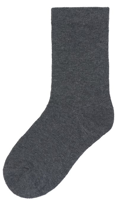 Kinder-Socken mit Baumwolle, 5 Paar blau 23/26 - 4360071 - HEMA