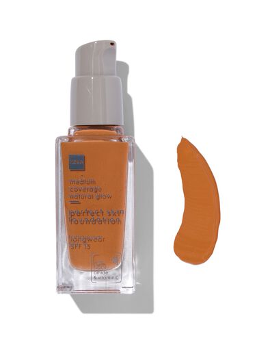 perfect skin foundation SPF15 12 warm caramel - 11290362 - HEMA