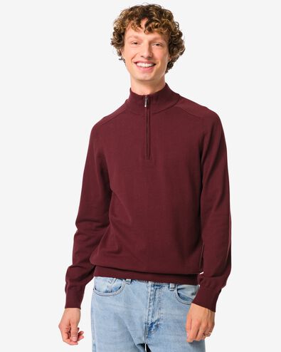 herentrui Flip donkerrood donkerrood - 2172020DARKRED - HEMA