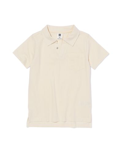 polo enfant  &eacute;cru &eacute;cru - 30741238ECRU - HEMA