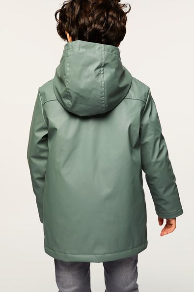manteau enfant vert vert - 1000022276 - HEMA