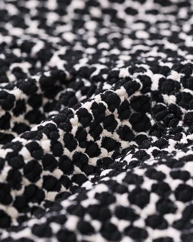 Damen-Bikinihose Meggy, hoch, figurformend, strukturiert schwarz/wei&szlig; schwarz/wei&szlig; - 22360530BLACKWHITE - HEMA