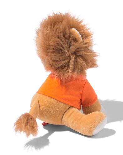 knuffel leeuw 26x21x26cm polyester - 60800468 - HEMA