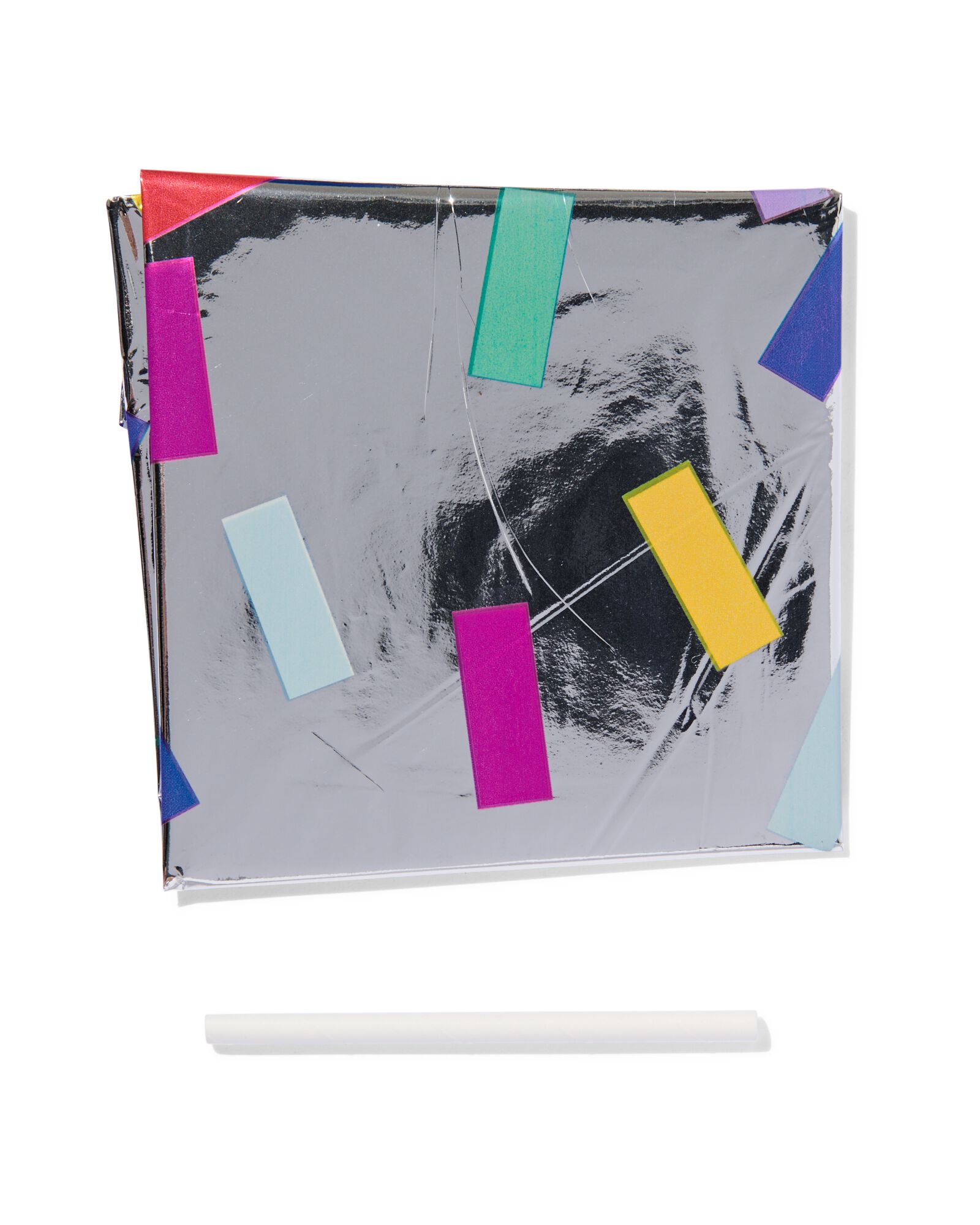 ballon alu chiffres 0-9 confettis XL argent&eacute; 5 - 14250032 - HEMA