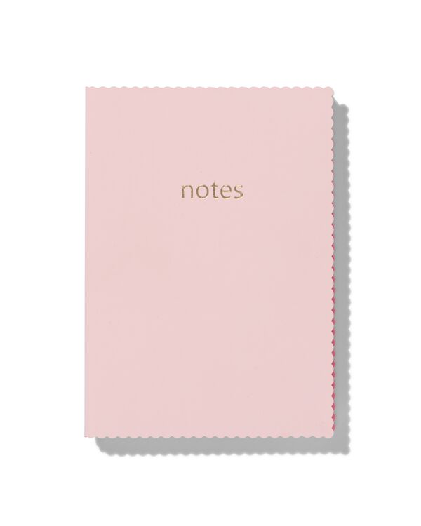 carnet A5 rose - 14130229 - HEMA