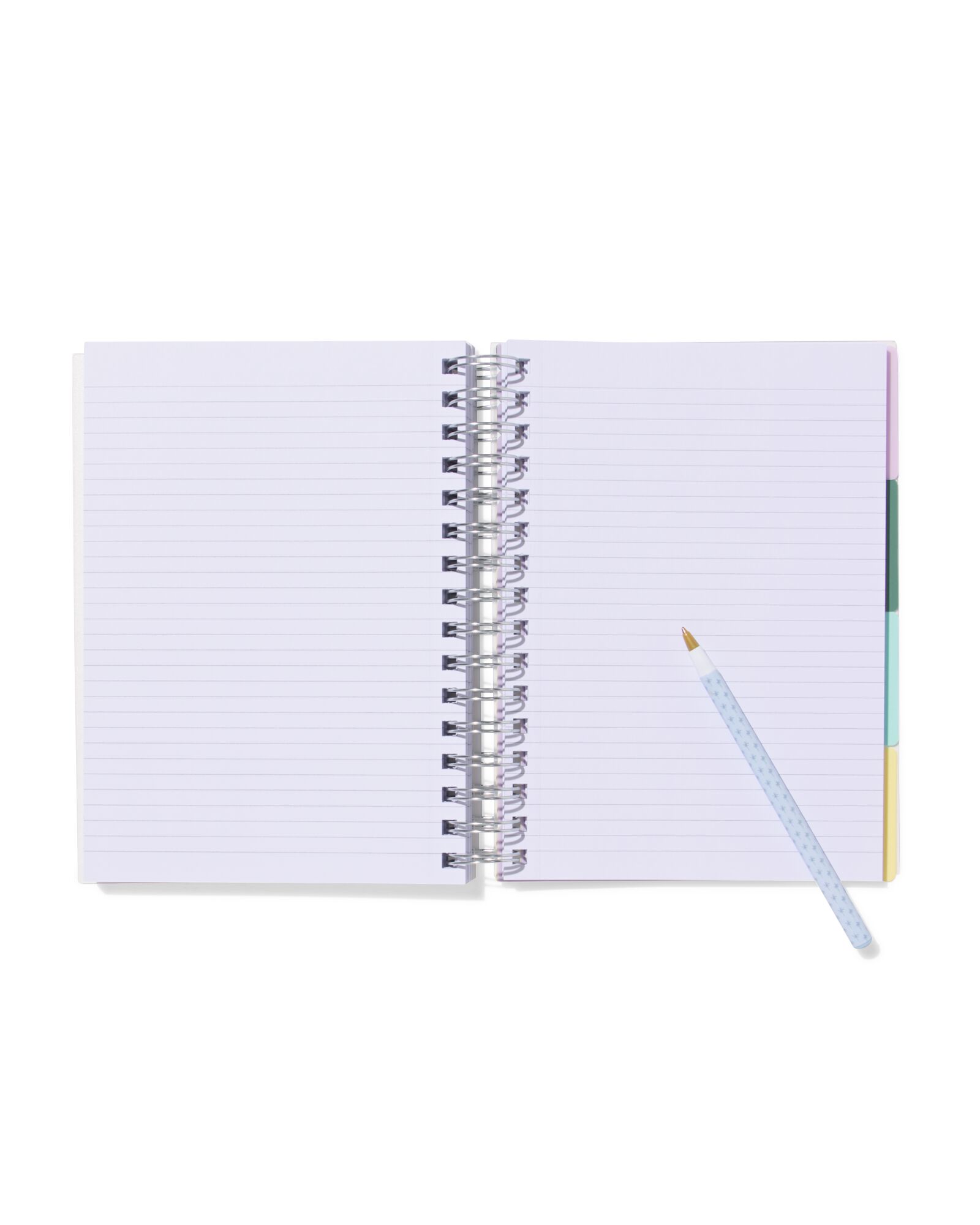 4-in-1-Collegeblock, Spiralbindung, DIN A5, liniert - 14100179 - HEMA