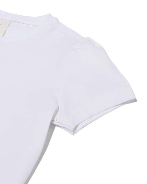 2er-Pack Kinder-T-Shirts weiß weiß - 1000013798 - HEMA