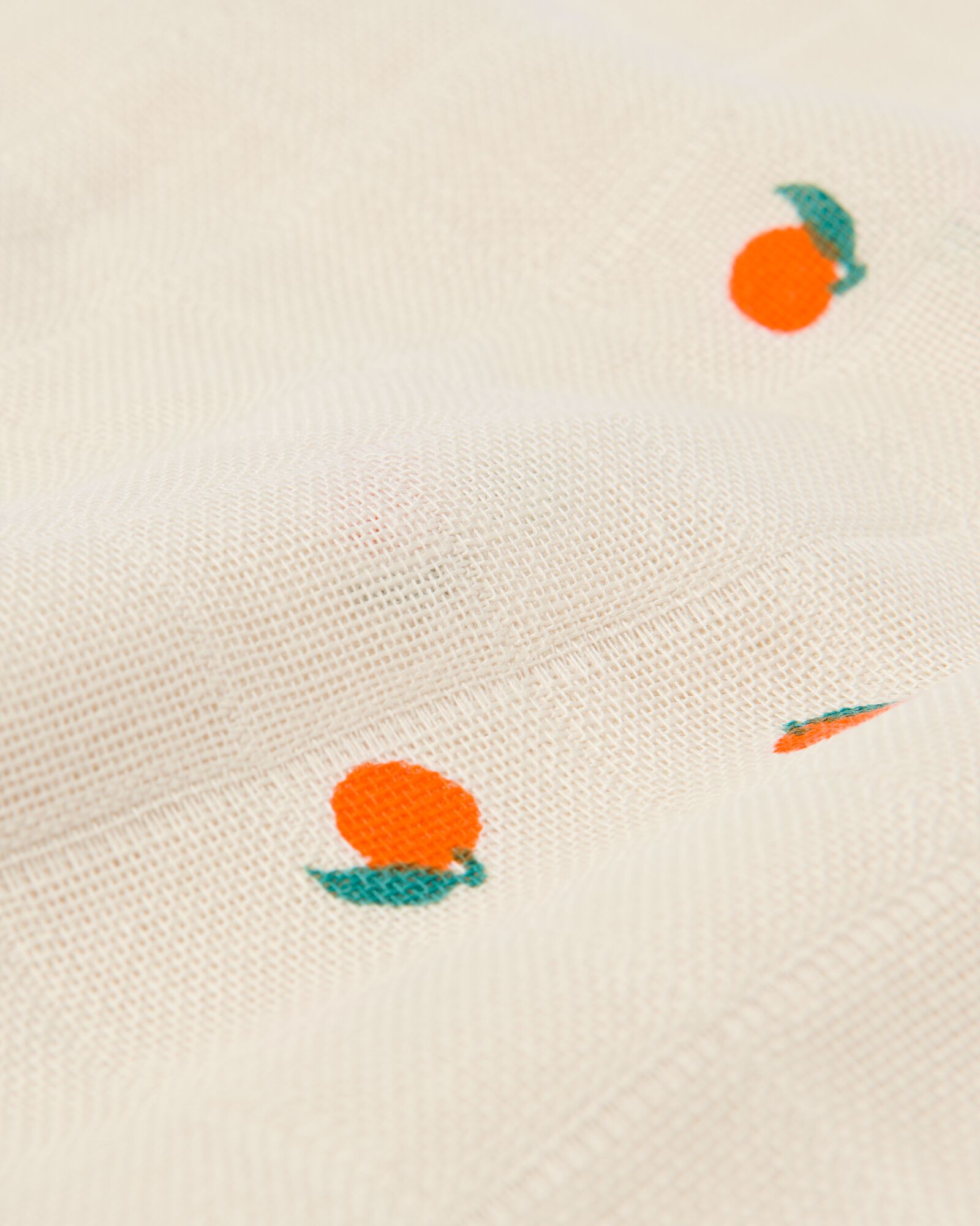 linge hydrophile 110x100 XL relief mandarine - 33304230 - HEMA