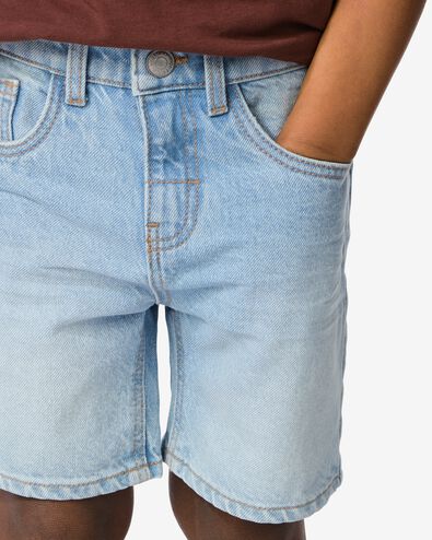 short enfant coupe droite bleu clair bleu clair - 30720304LIGHTBLUE - HEMA