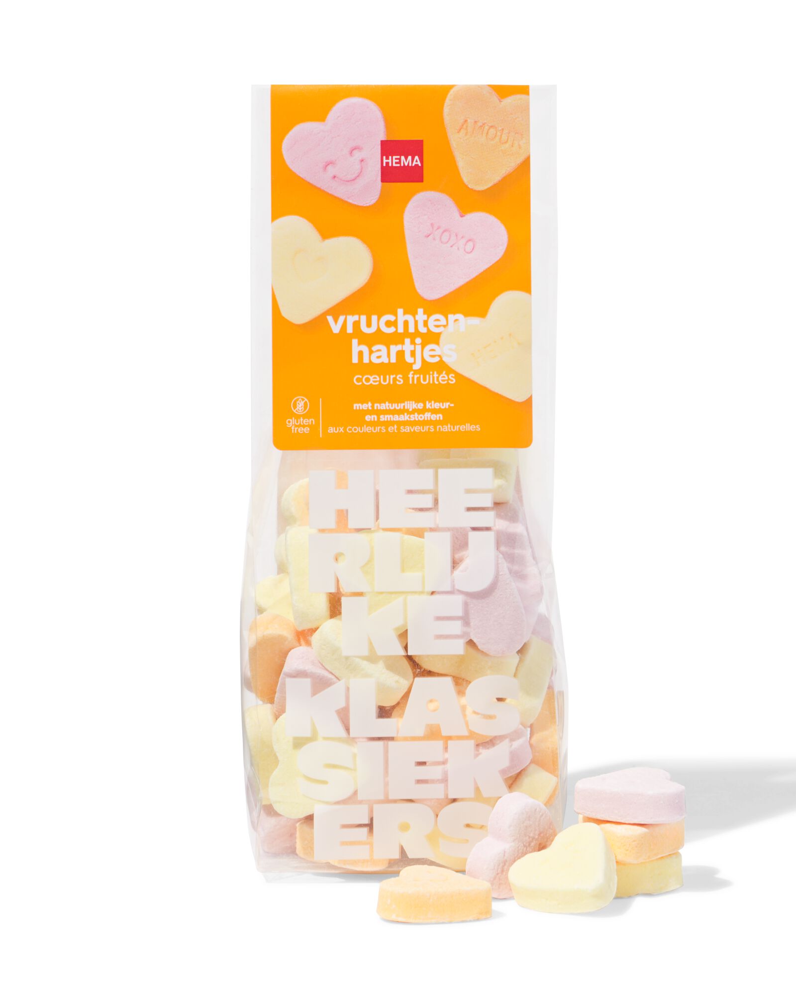 C&oelig;urs fruit&eacute;s 150g - 10200120 - HEMA