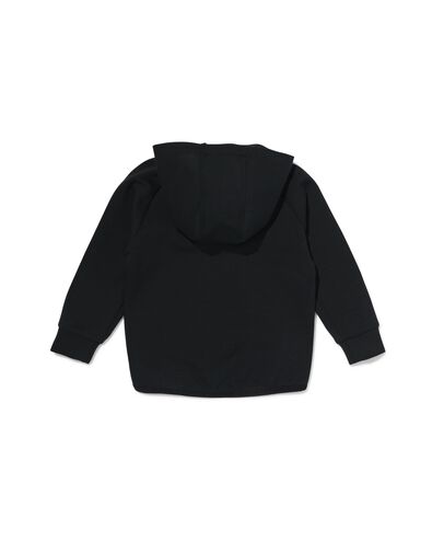 gilet sweat enfant noir - 1000026223 - HEMA