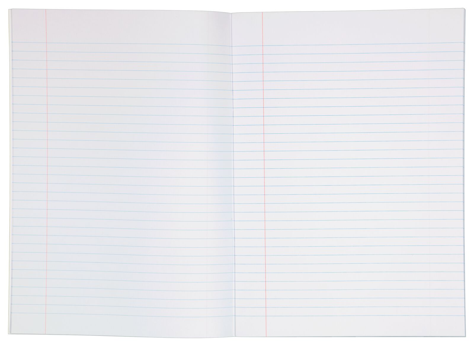 3er-Pack Hefte, schwarz, DIN A4, liniert - 14101618 - HEMA