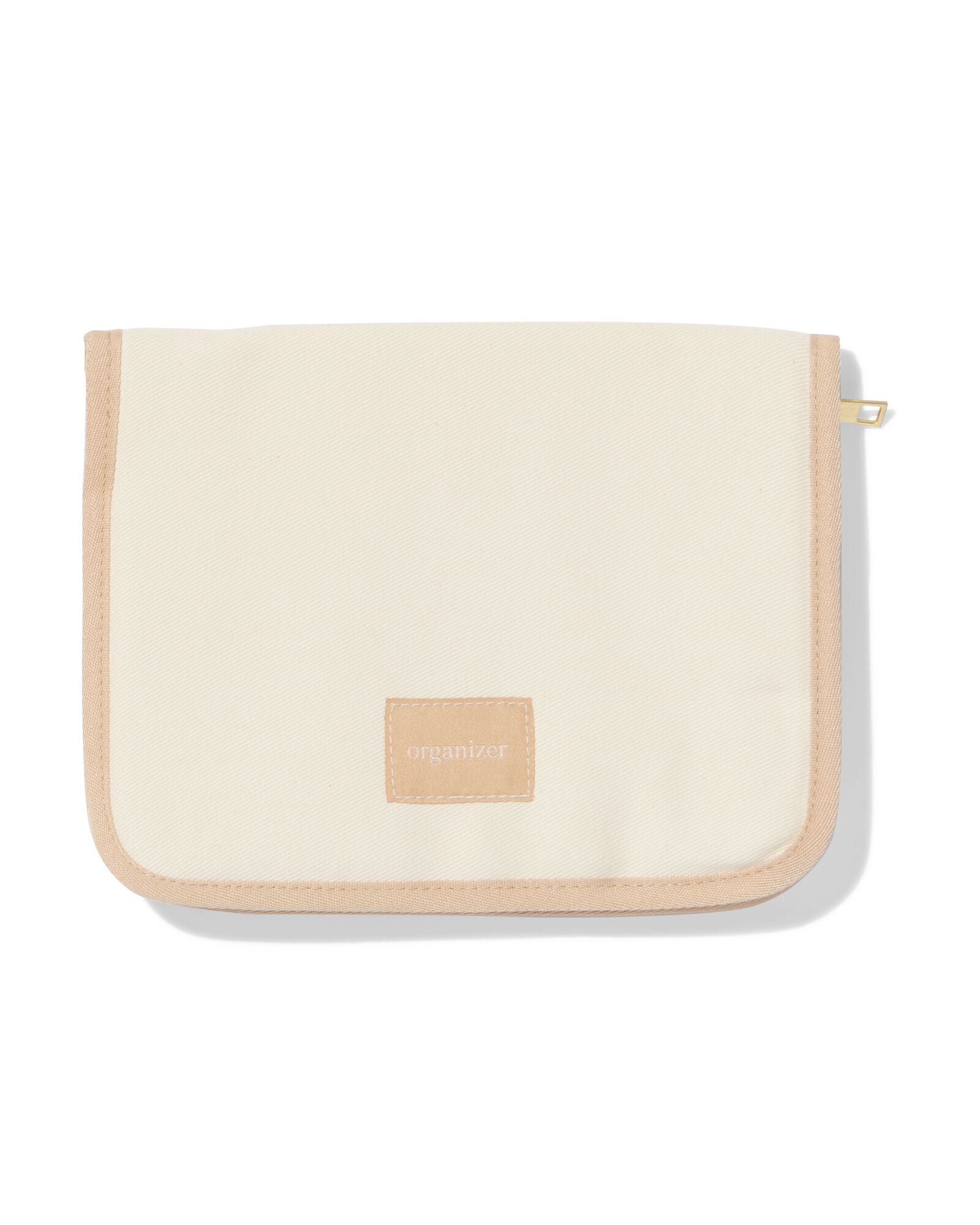M&auml;ppchen 25 &times; 19 &times; 3 cm Organizer, beige - 14404005 - HEMA
