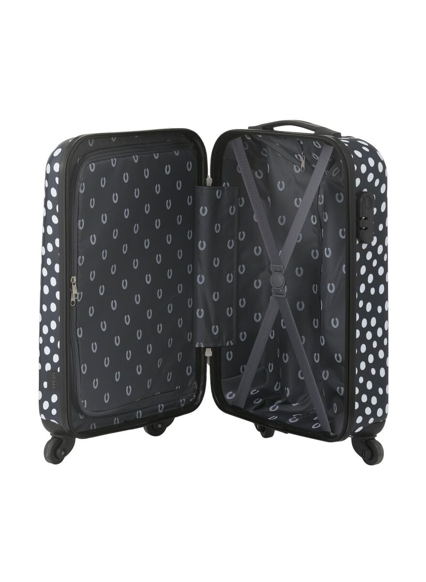 valise S 55 x 35 x 20 bleu - 18690040 - HEMA