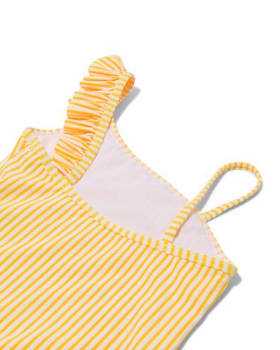 maillot de bain enfant asymétrique jaune 122/128 - 22263034 - HEMA