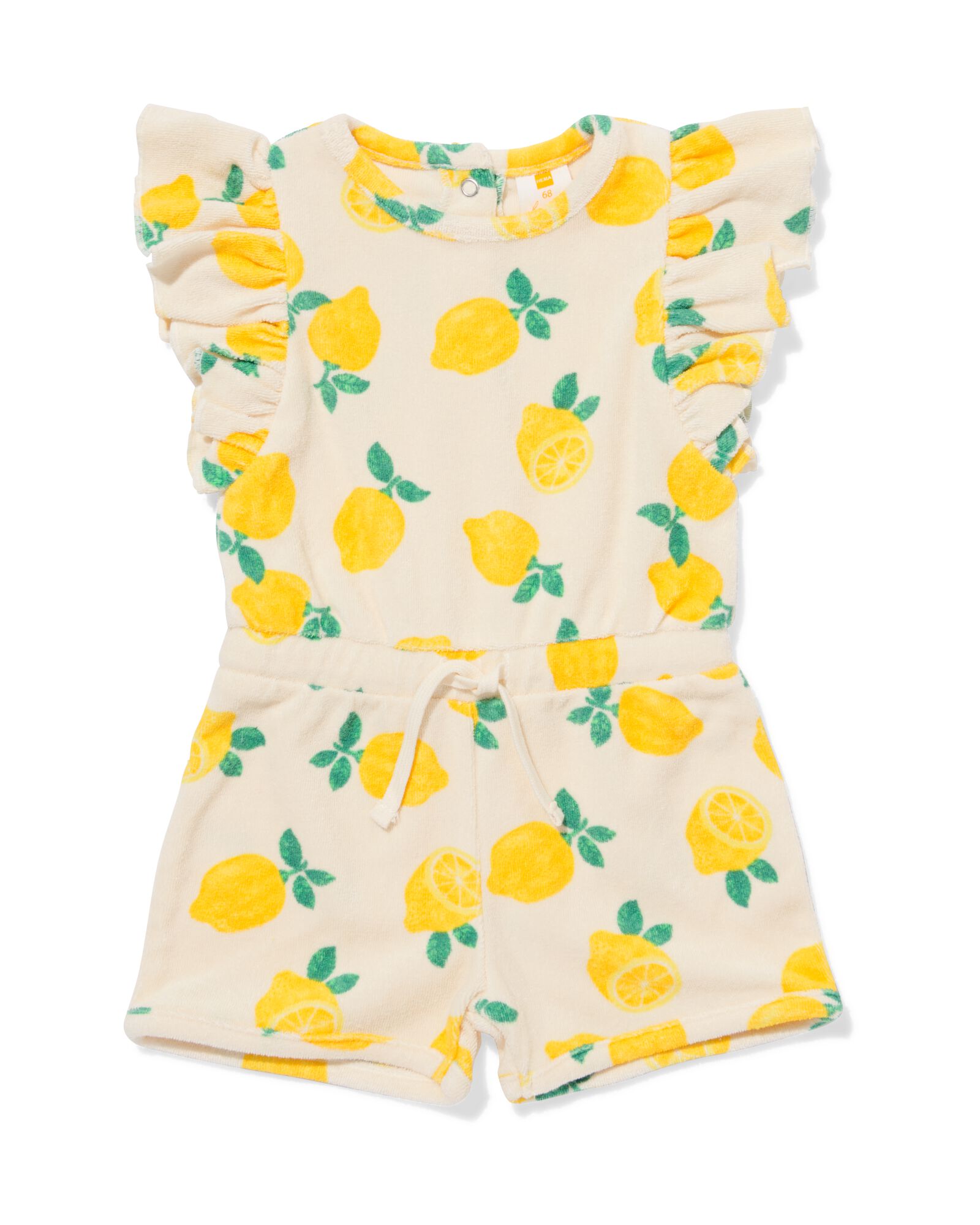 Baby-Jumpsuit Frottee, Zitronen ecru - 33005870ECRU - HEMA