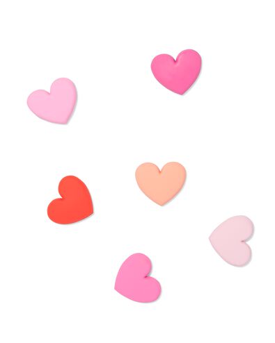 aimants 3,5 cm c&oelig;ur - 6 pi&egrave;ces - 14800372 - HEMA