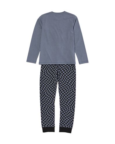 pyjama coton enfant game noir - 23040740BLACK - HEMA
