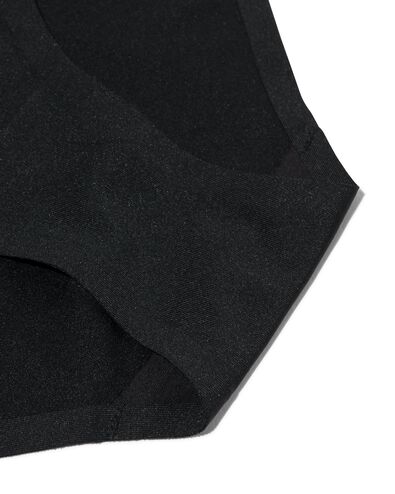 damesslip second skin micro zwart - 1000027816 - HEMA