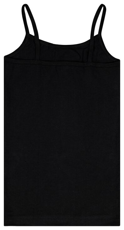 2 Kinder-Hemden, Baumwollstretch schwarz schwarz - 1000028423 - HEMA