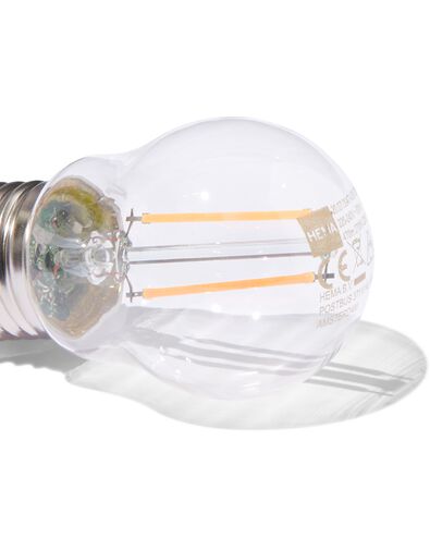 LED-Kugel, klar, E27, 2,9 W, 470 lm, dimmbar - 20000046 - HEMA