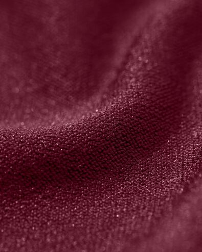 menstruatiehipster naadloos lichte absorptie bordeauxrood bordeauxrood - 19601744BURGUNDYRED - HEMA