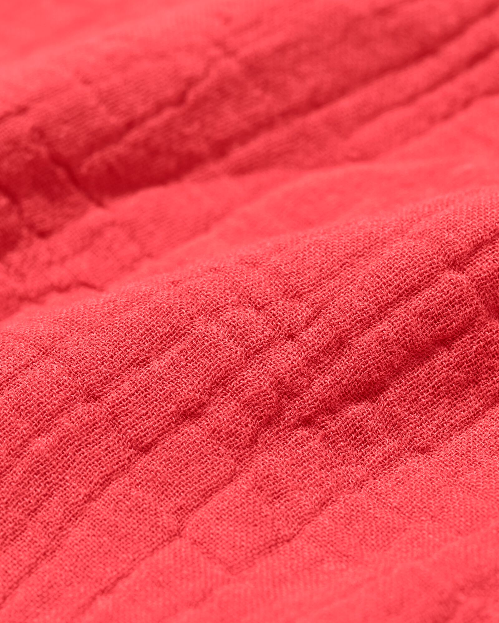 babykledingset comfy fit mousseline rood rood - 33185870RED - HEMA