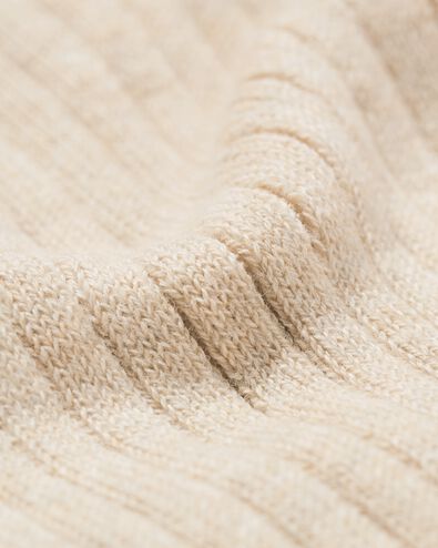 kinderlegging flared rib ecru ecru - 30837646ECRU - HEMA