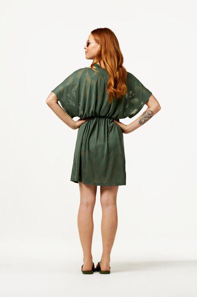robe femme - feuilles vert armée vert armée - 1000023814 - HEMA