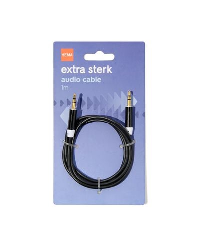 c&acirc;ble audio jack 3,5mm 1m - 39690505 - HEMA