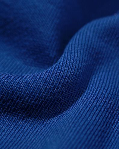 Herrenpullover Daryl aus Sweatstoff knallblau knallblau - 2148110BRIGHTBLUE - HEMA
