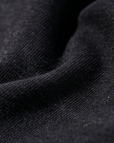 dames T-shirt oversized zwart zwart - 36040241BLACK - HEMA