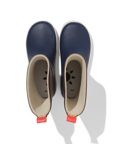 kinderregenlaars kleurblokken blauw blauw blauw - 18460320BLUE - HEMA