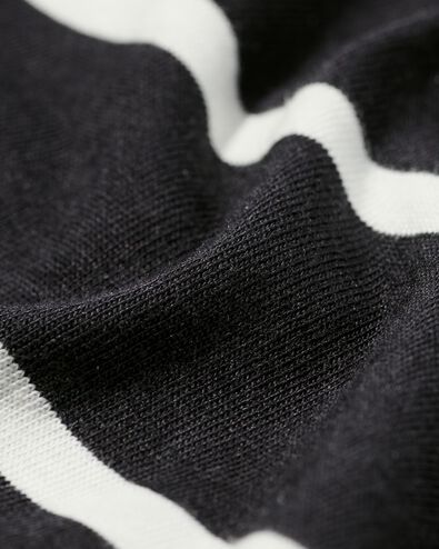 Damennachthemd gestreift schwarz/wei&szlig; schwarz/wei&szlig; - 23407530BLACKWHITE - HEMA