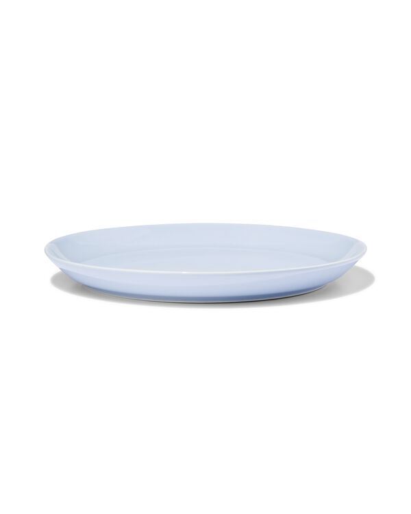 Frühstücksteller, Ø 21 cm, Kombigeschirr, New Bone China, blau - 9650013 - HEMA